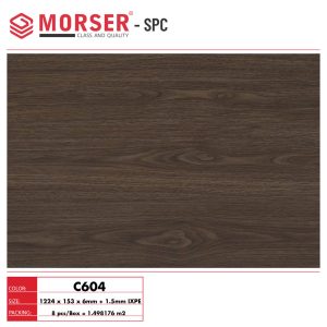 Sàn nhựa hèm khóa Morser C604