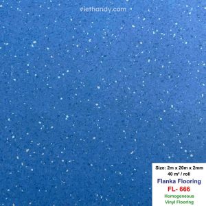 Sàn vinyl kháng khuẩn 2mm FL-666 FLANKA